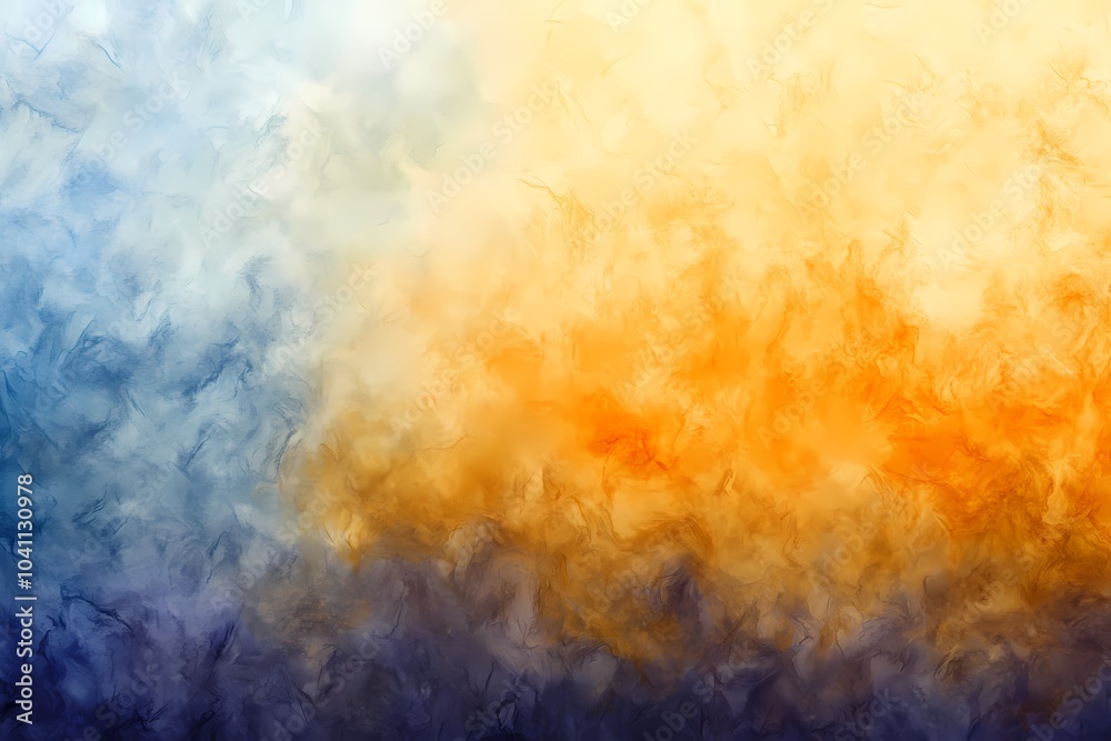 Obraz premium Celestial Watercolor Gradient Background Art