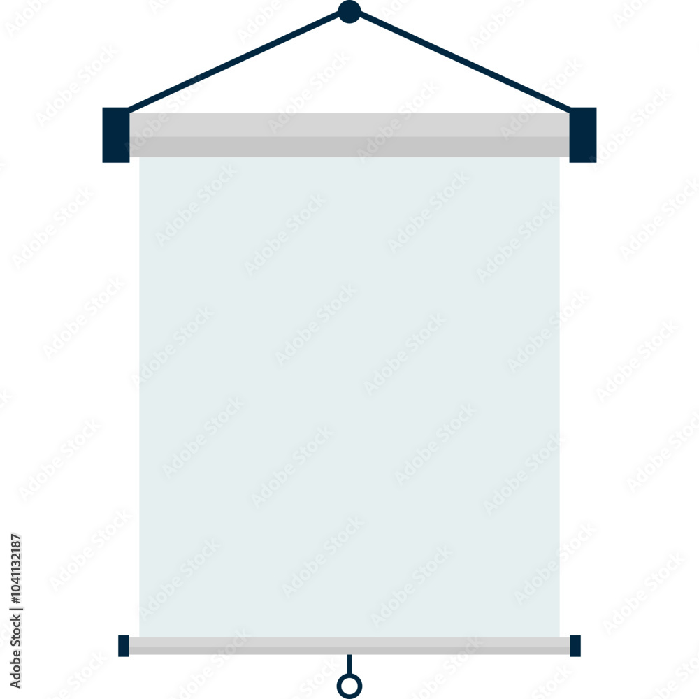 Projection Screen Illustration Projection Screen Illustration