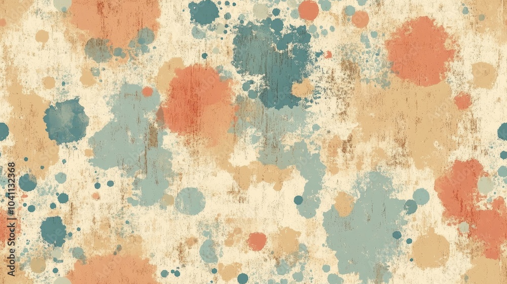 Seamless grunge background with old colors Wall pattern featuring stains cracks dots and chips Attractive weathered texture suitable for backdrop banner or wallpaper Seamless grunge background with old colors Wall pattern featuring stains cracks dots and chips Attractive weathered texture suitable for backdrop banner or wallpaper