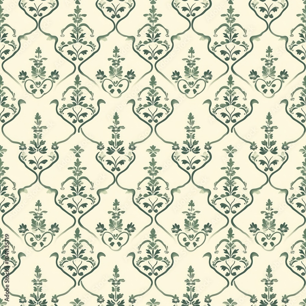 seamless damask pattern seamless damask pattern