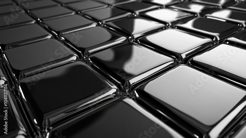 Black Chrome Background