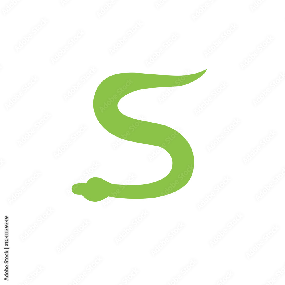 green snake vector green snake vector