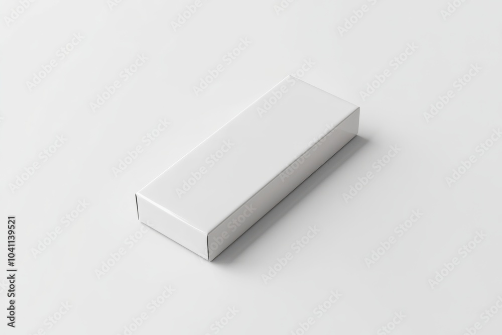 A sleek, minimalistic white box on a clean surface. Ideal for packaging products or gifts. This image highlights simplicity and elegance in design. Generative AI A sleek, minimalistic white box on a clean surface. Ideal for packaging products or gifts. This image highlights simplicity and elegance in design. Generative AI