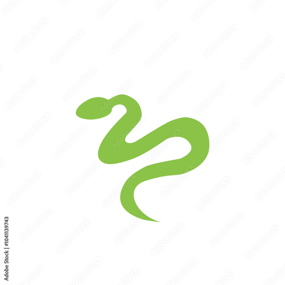 green snake vector green snake vector