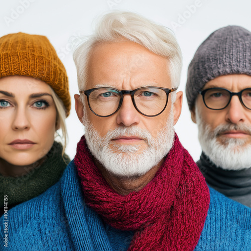 Middle Aged People Group Is...