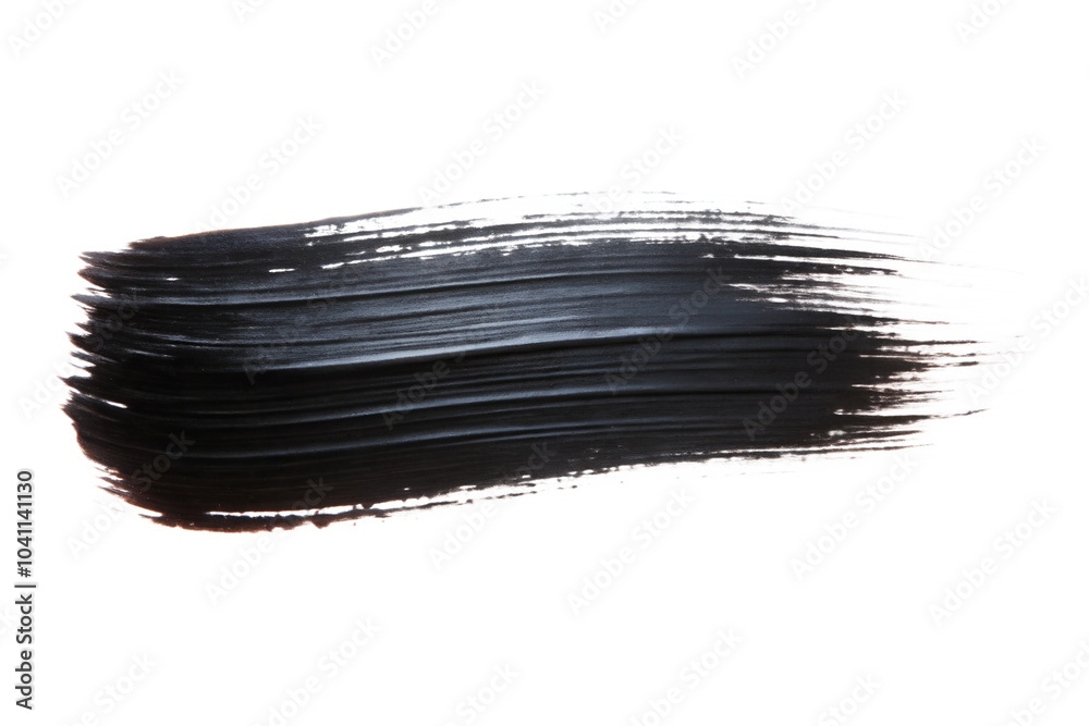 Black ink brush paint stroke TRANSPARENT PNG Black ink brush paint stroke TRANSPARENT PNG