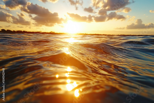 Sunset Over Water