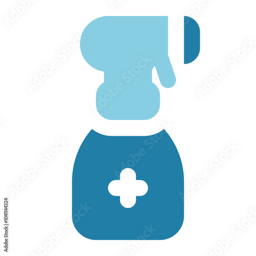 disinfection icon for illustration