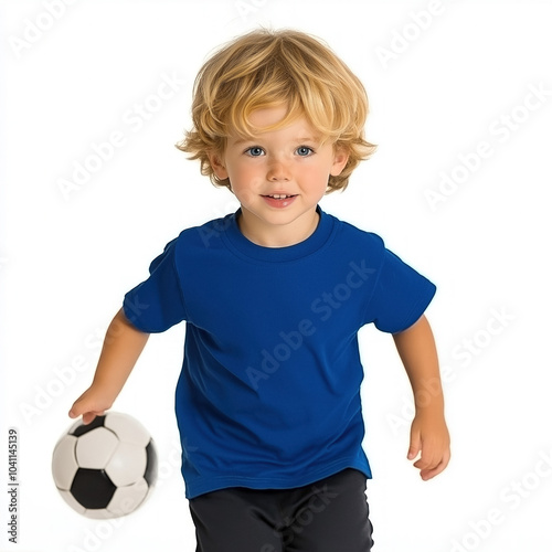 Youth Soccer Isolated