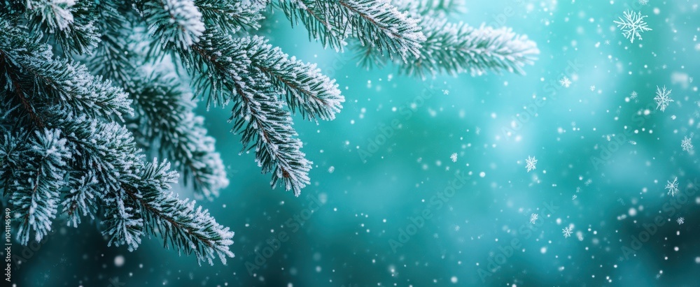 The Frosty Evergreen Tree The Frosty Evergreen Tree