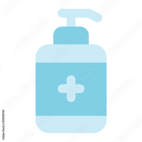 hydroalcoholic gel icon for illustration