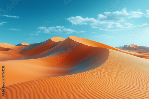Fototapeta Naklejka Na Ścianę i Meble -  Sand dunes desert in Oman