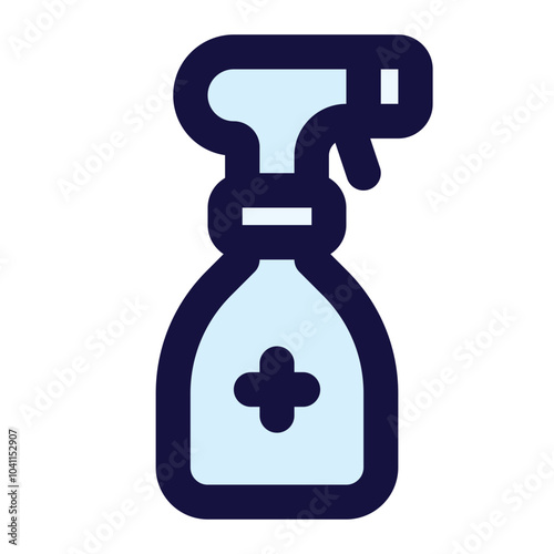 disinfection icon for illustration