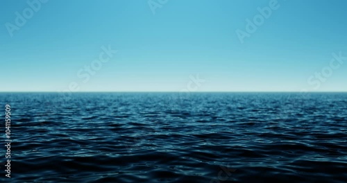 Wallpaper Mural Wave sea beach and blue sky abstract background. Nature and summer concept. 3d render.	 Torontodigital.ca