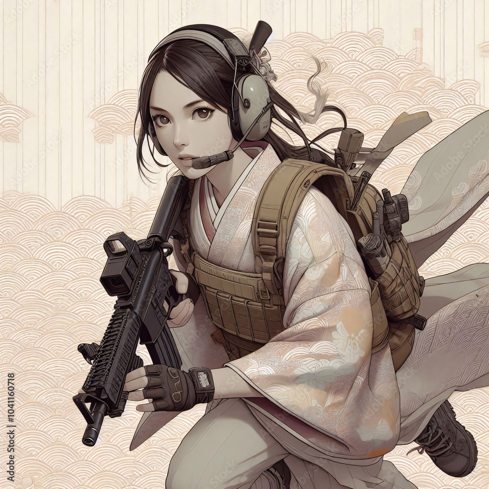 Naklejka premium Unfaltering Witch