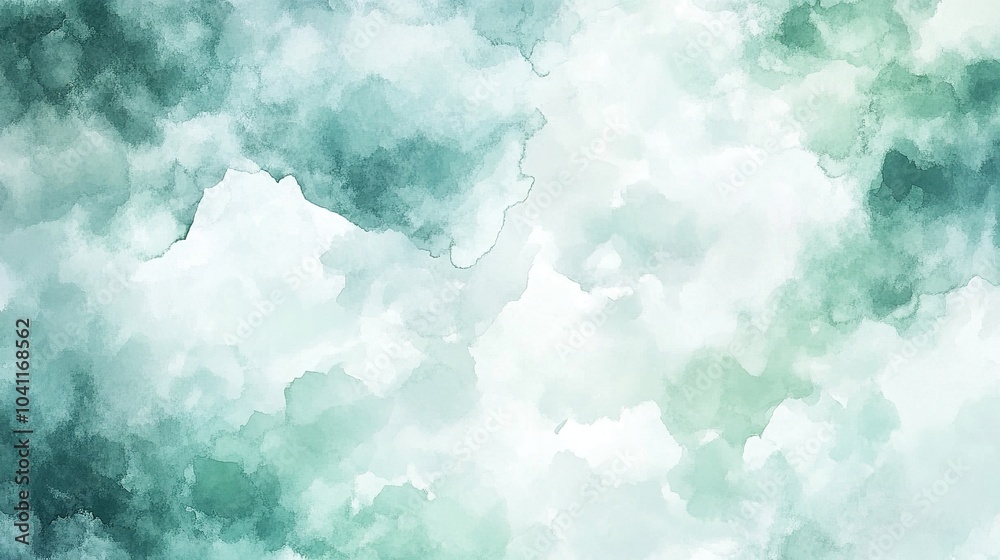 Abstract Green and Blue Cloudy Background Texture Abstract Green and Blue Cloudy Background Texture