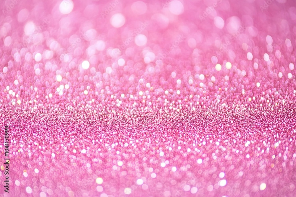 Sparkling pink glitter textured background Sparkling pink glitter textured background