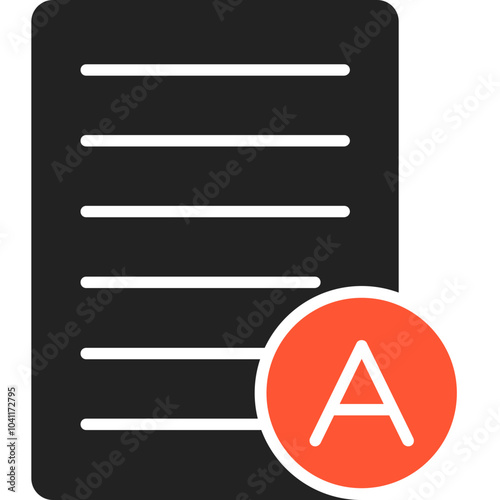 Grades Vector Icon Design