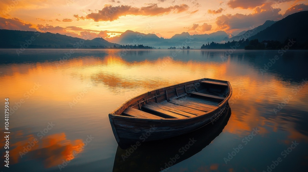 Serenity at Dusk: A National Geographic Inspired Landscape Serenity at Dusk: A National Geographic Inspired Landscape
