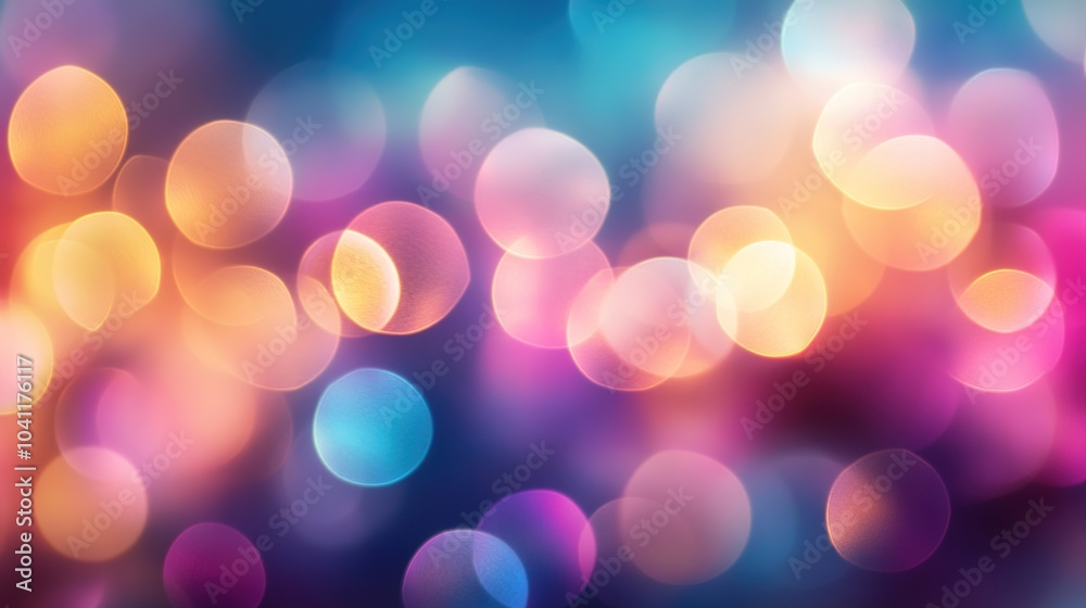 Fototapeta premium Colorful Bokeh Background for Creative Designs