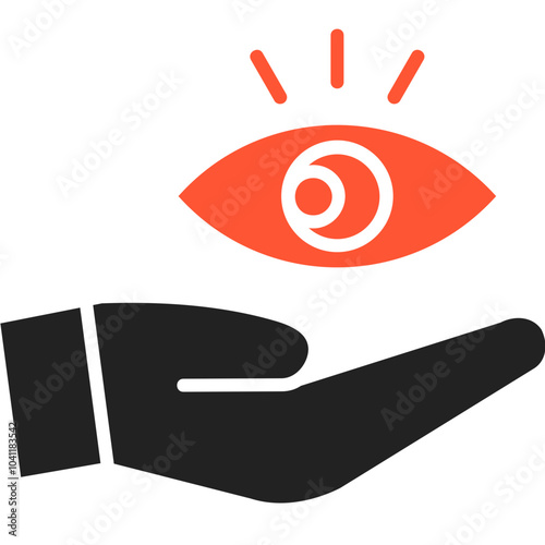 Eye Care Vector Icon Design