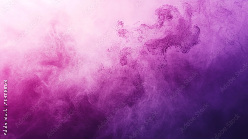Abstract Purple Smoke Background for Creative Projects