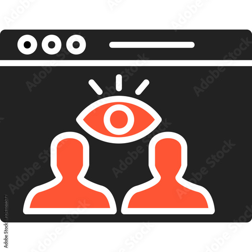 Visualization Vector Icon Design