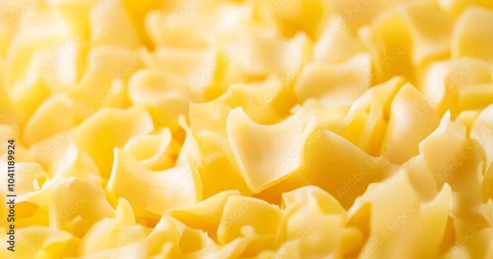 close-up shot of the texture of shredded cheese close-up shot of the texture of shredded cheese