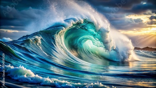 the big wave in the sea