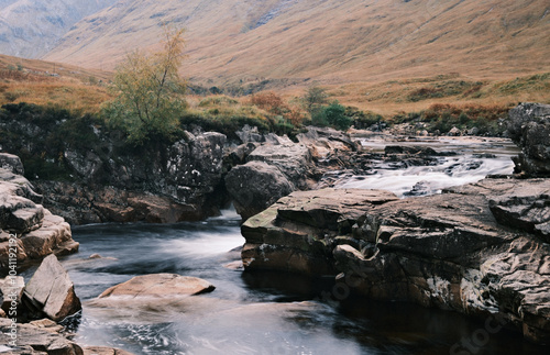 river in the mountains