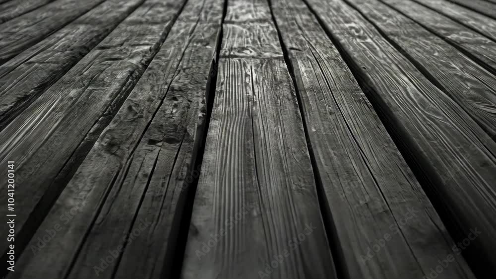 A close-up of weathered wooden planks, showing the natural texture and grain of the wood A close-up of weathered wooden planks, showing the natural texture and grain of the wood