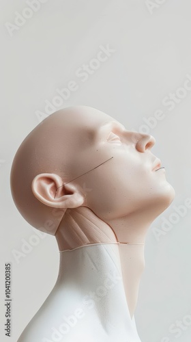 Minimal acupuncture model with single needle