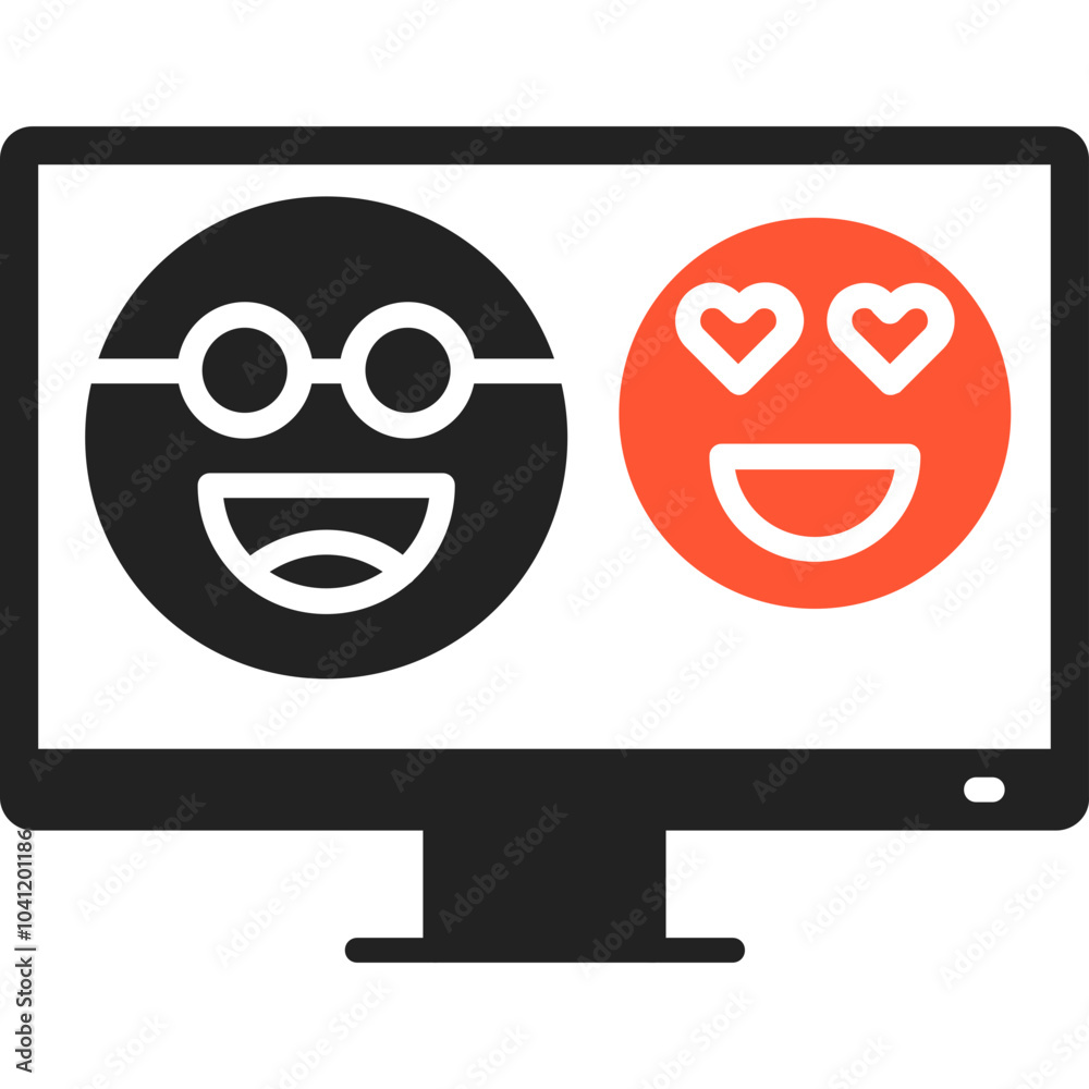 Reaction Vector Icon Reaction Vector Icon