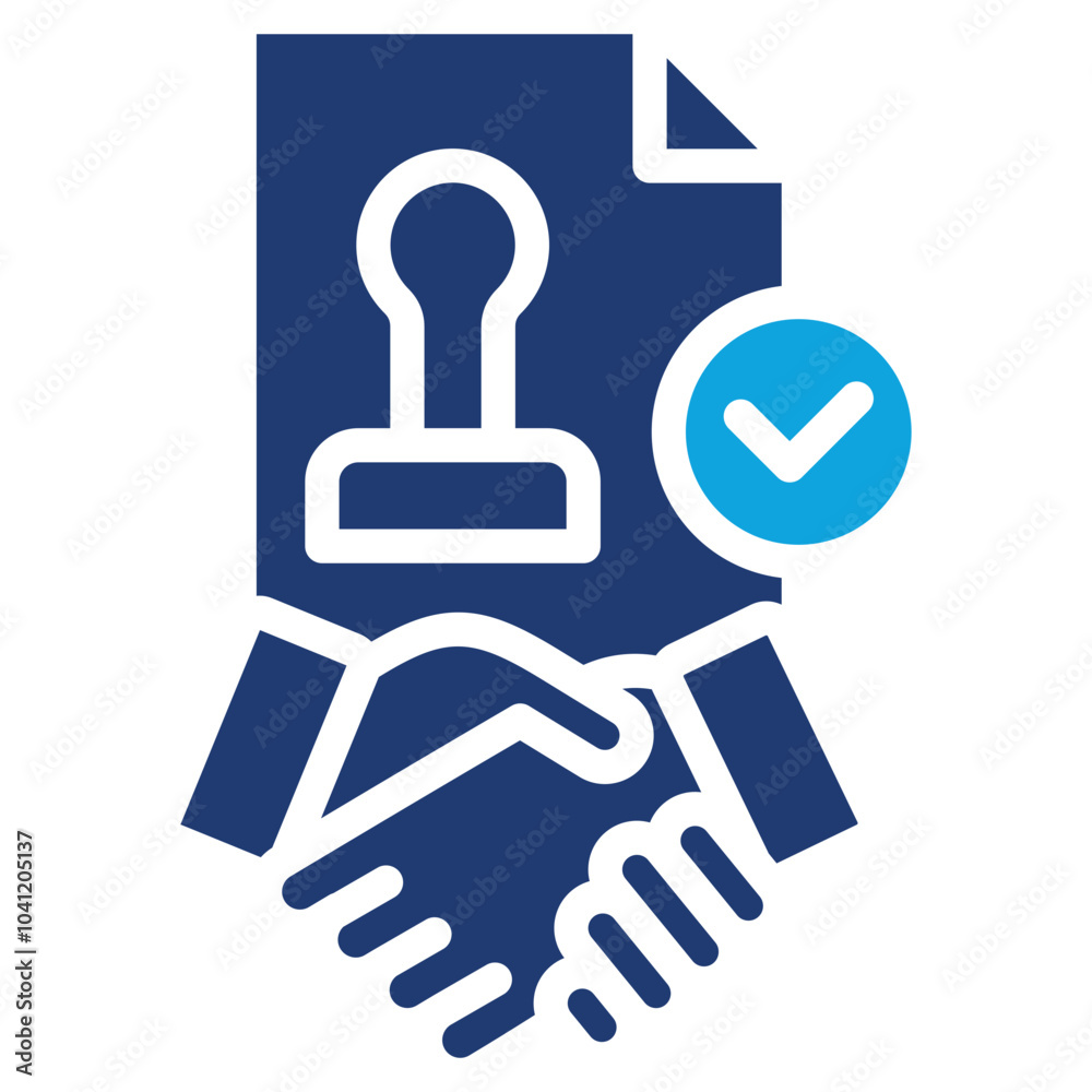 Loan Agreement Icon Loan Agreement Icon