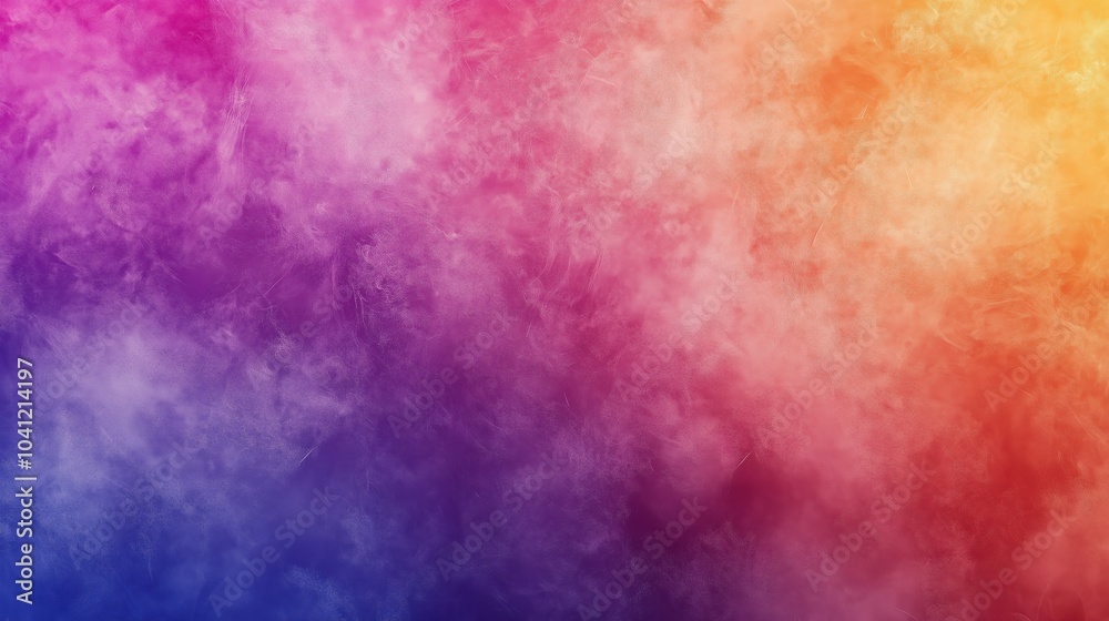 Colorful abstract background with gradient hues of purple, pink, orange, blue Colorful abstract background with gradient hues of purple, pink, orange, blue
