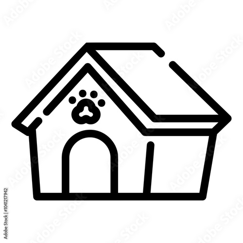 dog house Line Icon