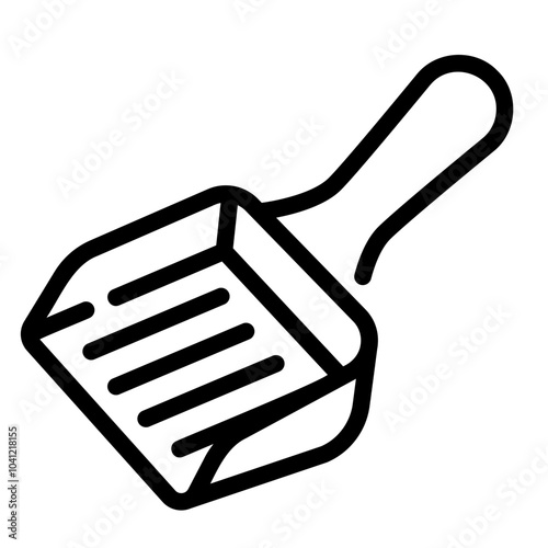 scoop Line Icon