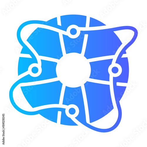 lifesaver Gradient icon