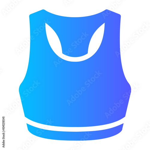 tank top Gradient icon
