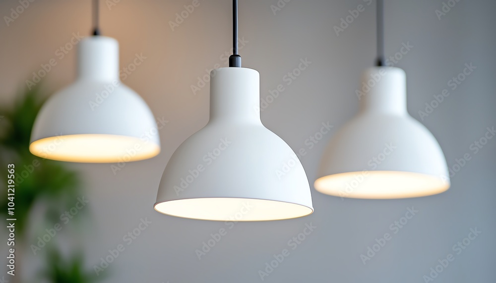 Obraz premium Pendant lights, illuminating with flair
