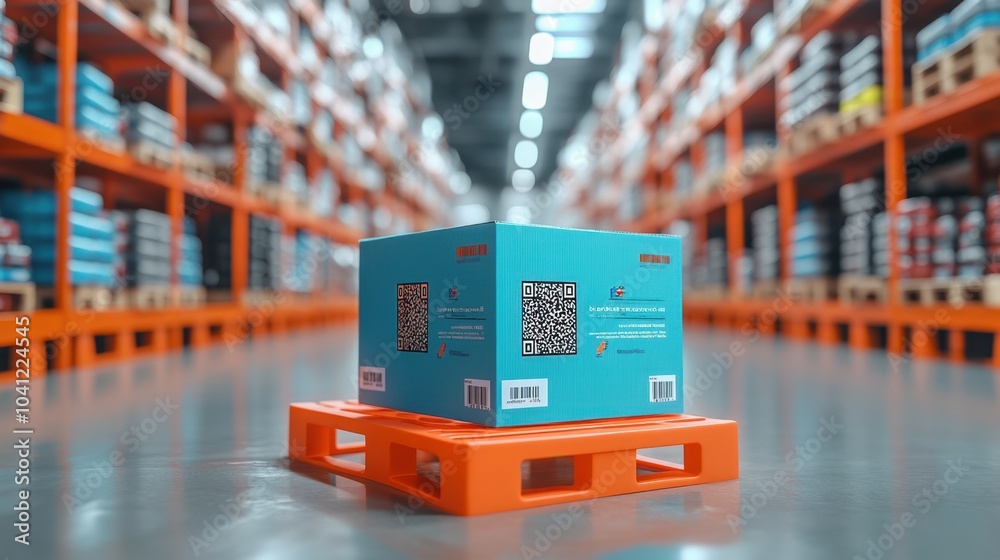 The Warehouse Package on Pallet The Warehouse Package on Pallet