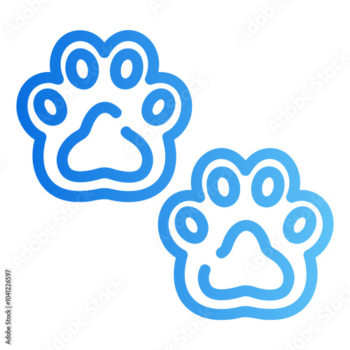 pawprint Gradient icon