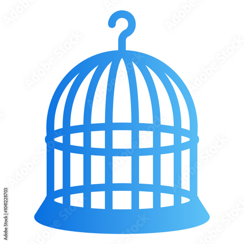 bird cage Gradient icon