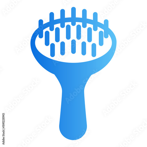 pet brush Gradient icon