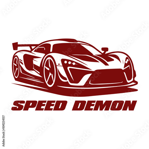 racing car vector logo