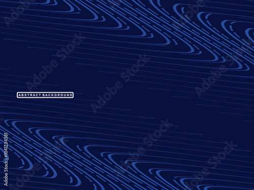 Premium background design with diagonal dark blue stripes pattern. Vector horizontal template for digital lux business banner, contemporary formal invitation, luxury voucher, prestigious gift certific