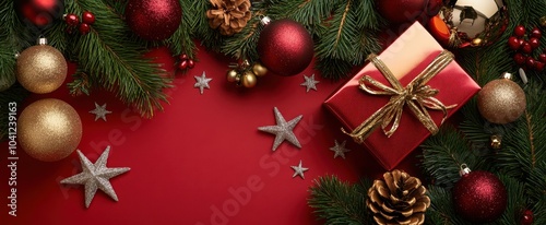 The Christmas Gift and Ornaments