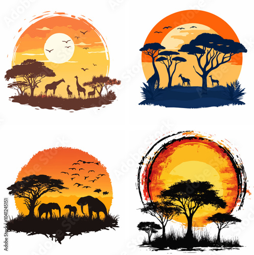 African Savannah Wildlife Animals Nature Grasslands Safari Adventures African Landscape