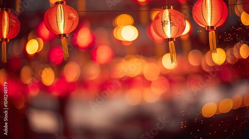Chinese New Year Lantern  in china town  Chinese New Year in festival Lantern celebration.
