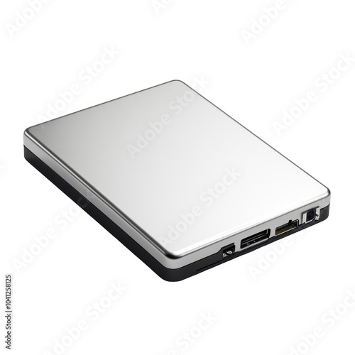 Portable external hard drive, sleek design, efficient data storage, ideal for travel, robust performance, compact and lightweight, versatile compatibility